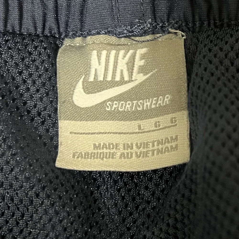 Nike Sportswear Track‎  Pants Mens Large Blue Straight Cross Training Gym Swoosh